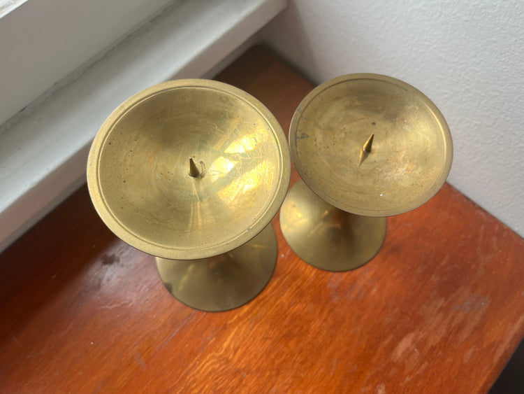 Pair of Brass Candlesticks