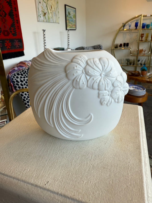 White Kaiser Germany Vase