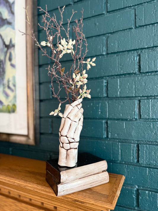 Skeleton Hand Vase