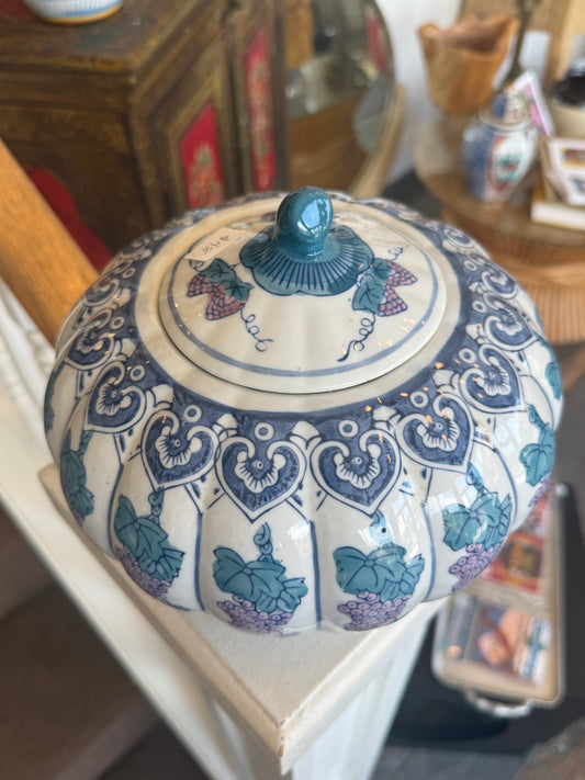 Large Ceramic Pumpkin Pot