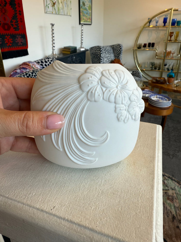 White Kaiser Germany Vase