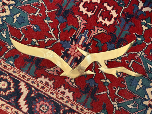 Brass Seagull Wall Hanging