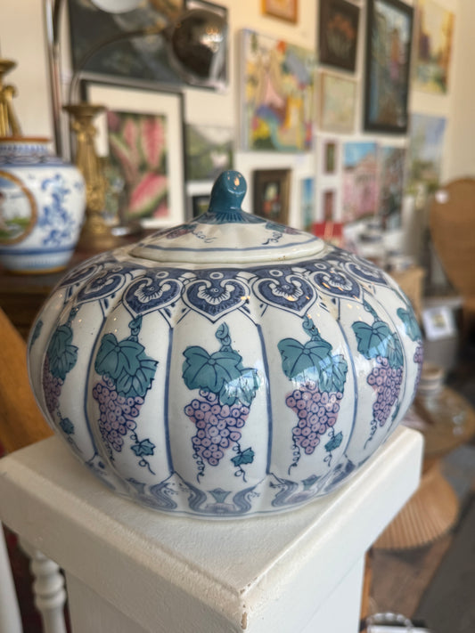 Large Ceramic Pumpkin Pot