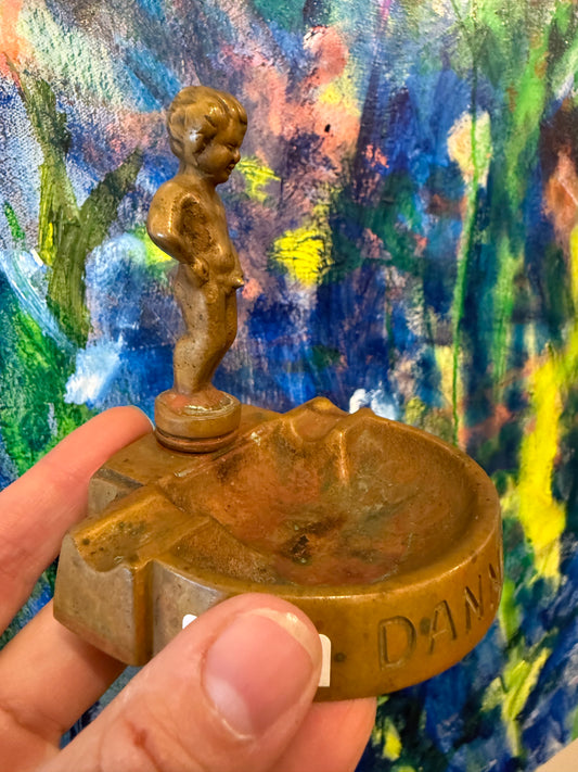 Brass Danmark Ashtray
