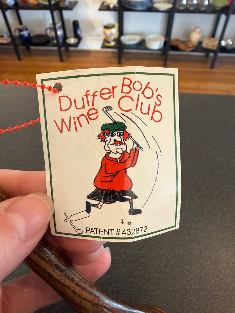 Duffer Bob’s Golf Club Wine Stand