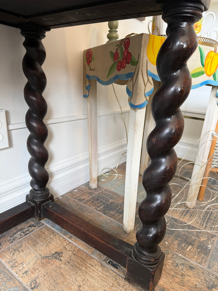 Antique Neogothic Drybar/Desk