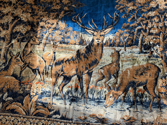 Woven Deer Tapestry