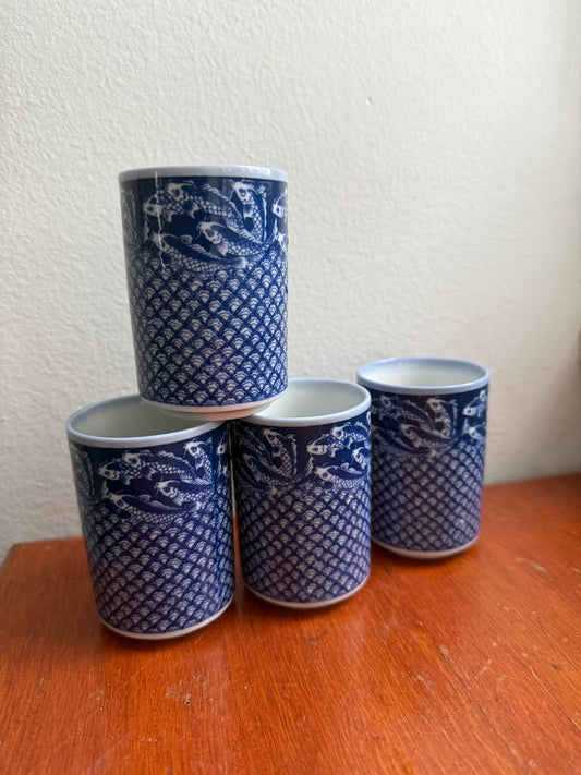 Set of 4 Teacups