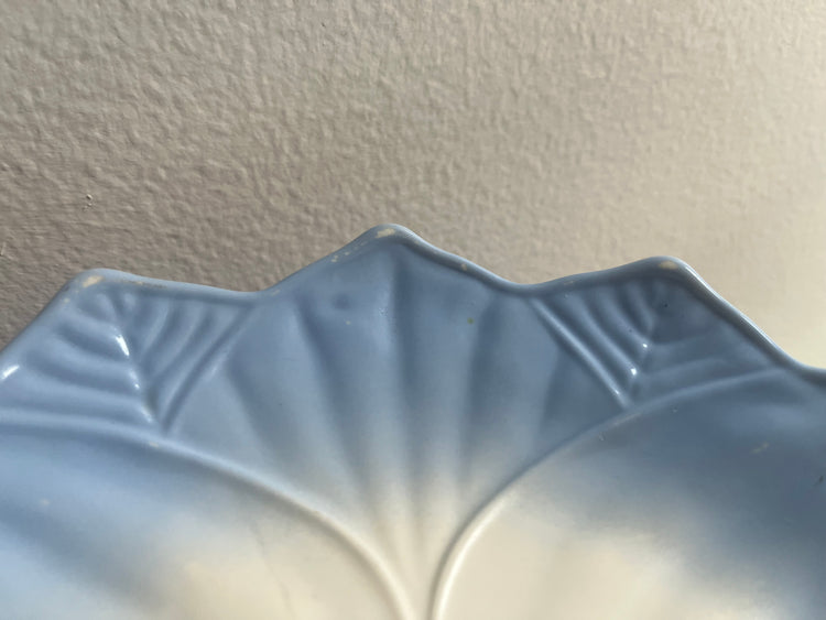 Set of 8 Lotus Leaf Blossom Plates