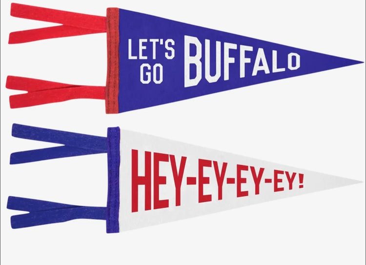 Let’s Go Buffalo Mini Pennant