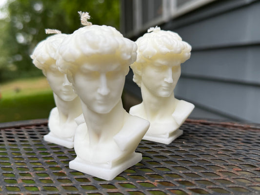 Statue of David Candle