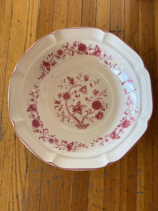 “Pink Classic” Serving Bowl