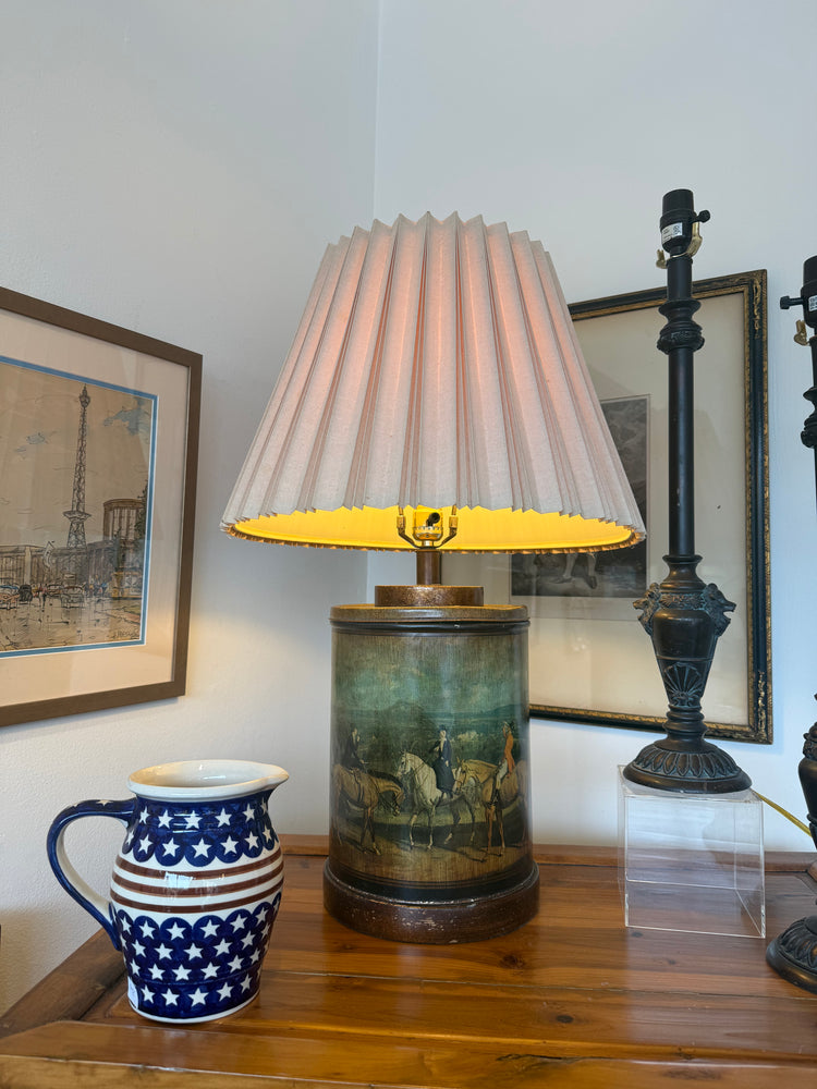 Frederick Cooper Equestrian Tea Canister Lamp