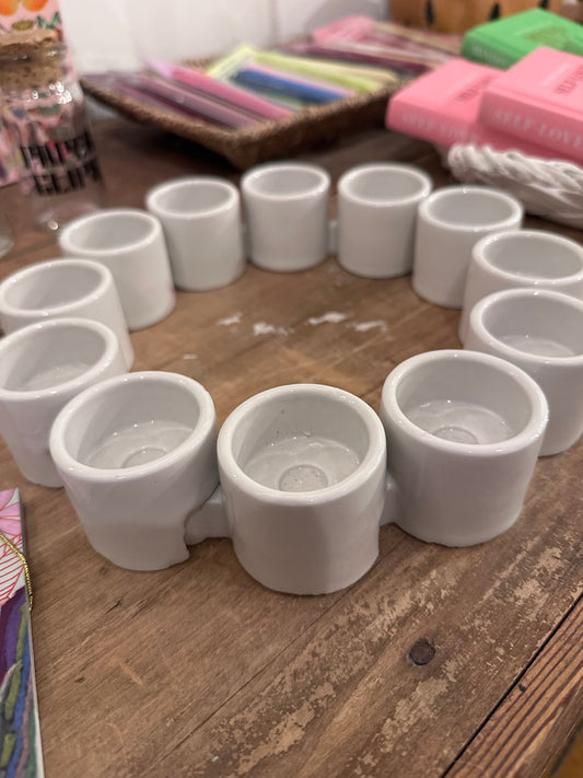 IKEA interlocking set of candleholders
