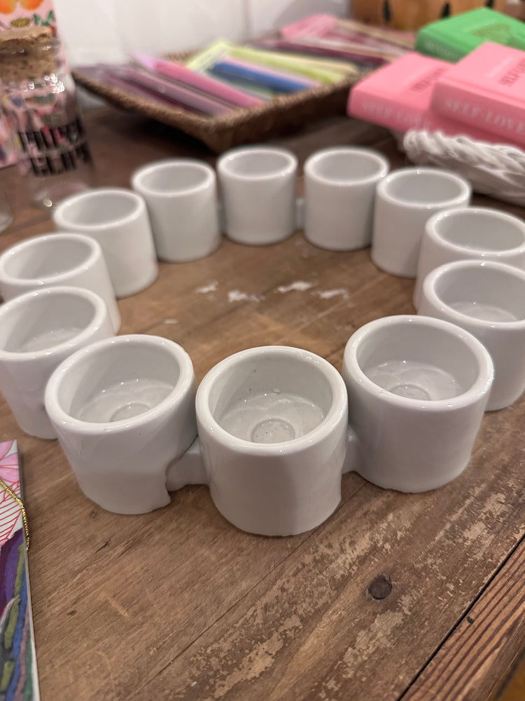 IKEA interlocking set of candleholders