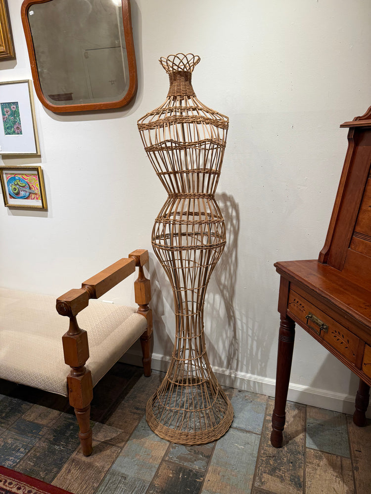Wicker Dress Form