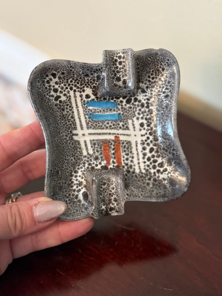 German Pottery Ashtray