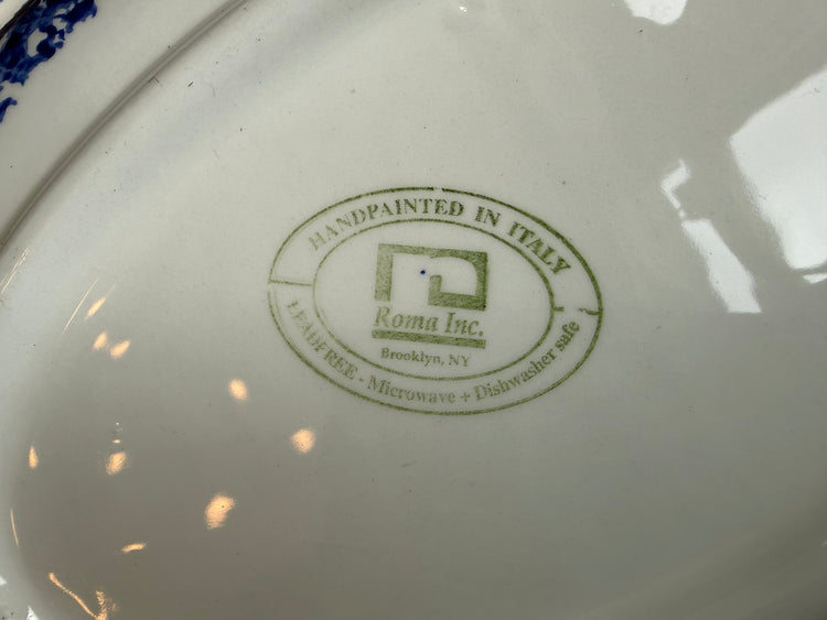 Spongeware Platter, small
