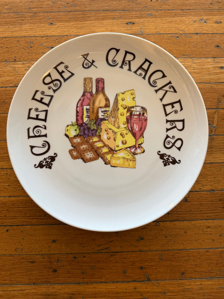Cheese & Crackers Plate Set