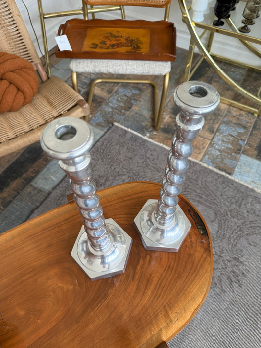 XL Twisted Candlesticks