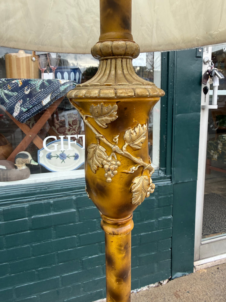 Faux Tortoiseshell Floor Lamp