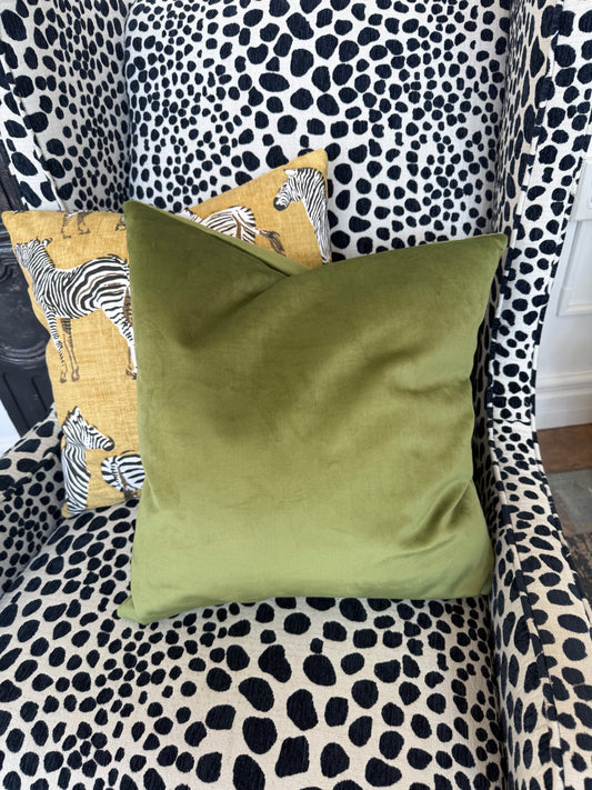 Jade Velvet Pillow