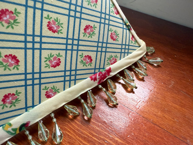 Pair of Floral Lamp Shades