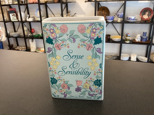Sense & Sensibility Book Vase
