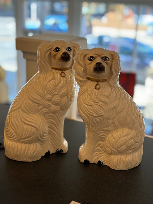Large Staffordshire Dogs (pair)