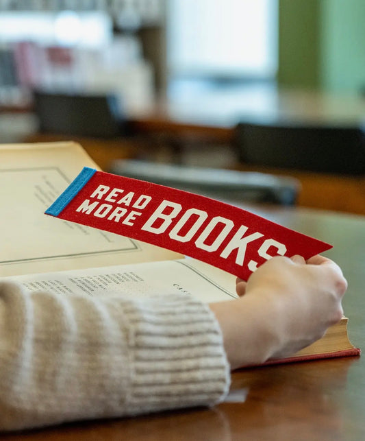 Read More Books Oxford Pennant Bookmark