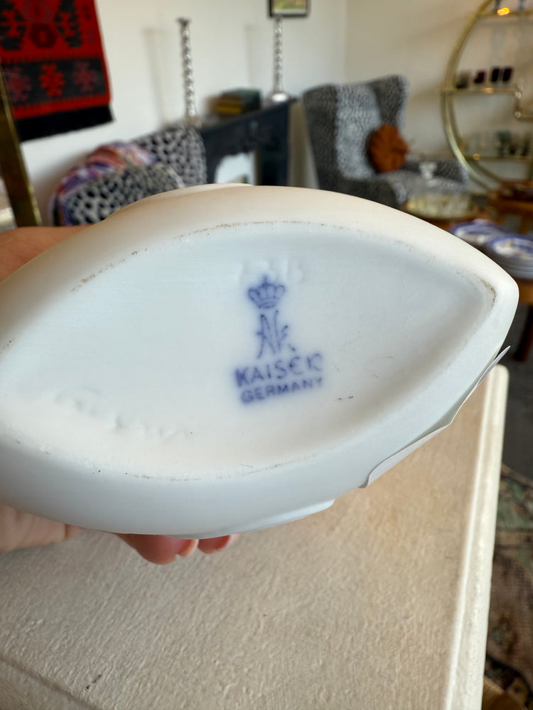 White Kaiser Germany Vase