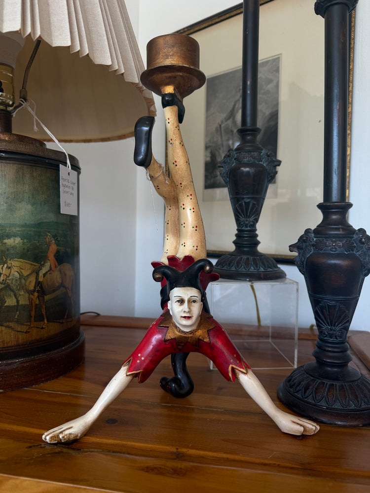 Court Jester Candle Holder