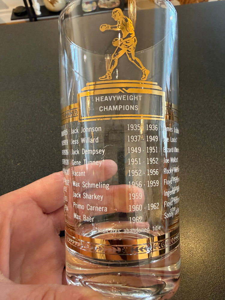 Set of 4 Sports League Glasses
