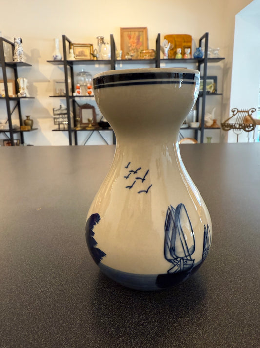 Delft Small Ceramic Vase
