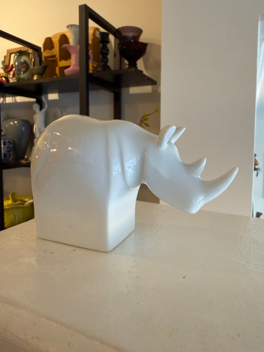 Porcelain Dansk Rhino Bank