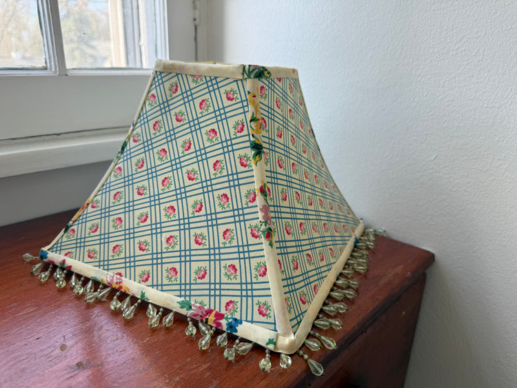 Pair of Floral Lamp Shades