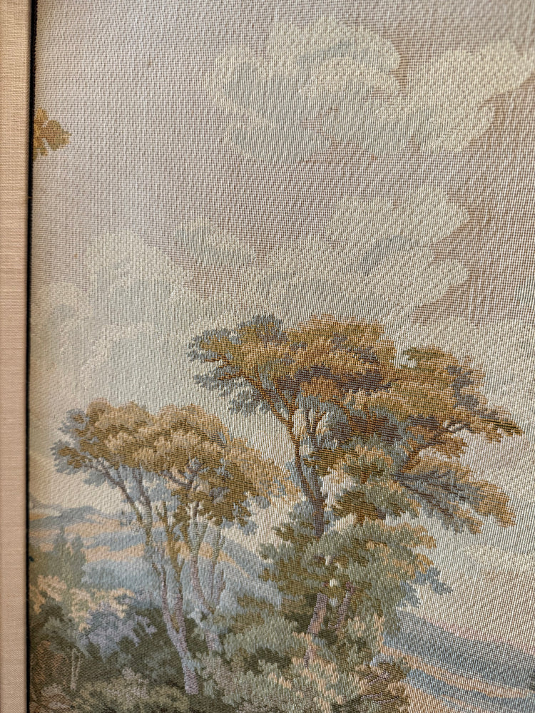 Framed Antique Italian Tapestry
