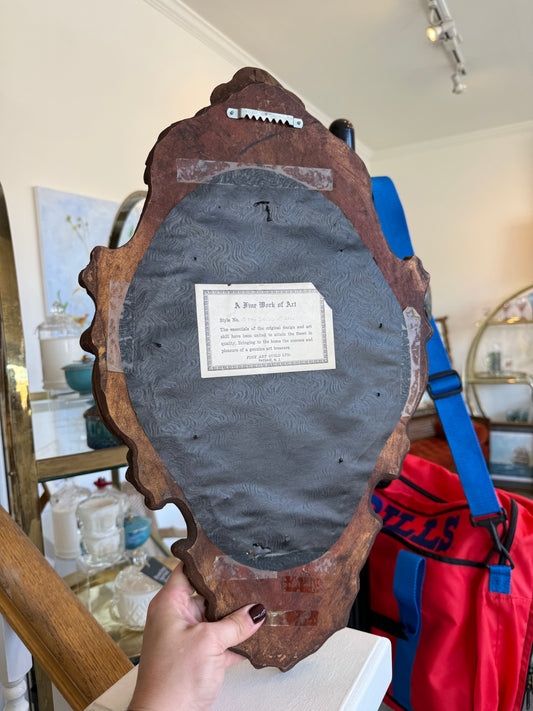 Ornate Wooden Mirror
