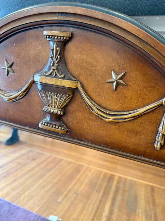 French Regency Louis XIV Arched Wall Mirror