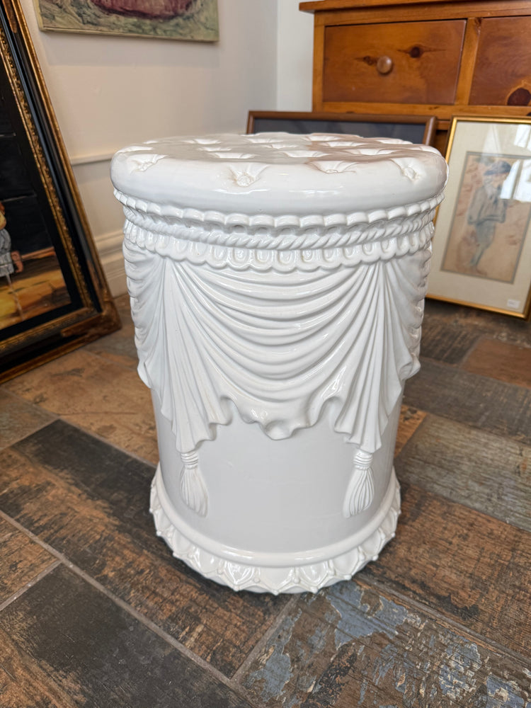 Trompe l’Oeil Garden Stool
