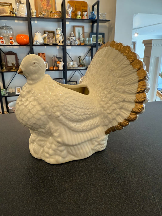 Ceramic Turkey Centerpiece