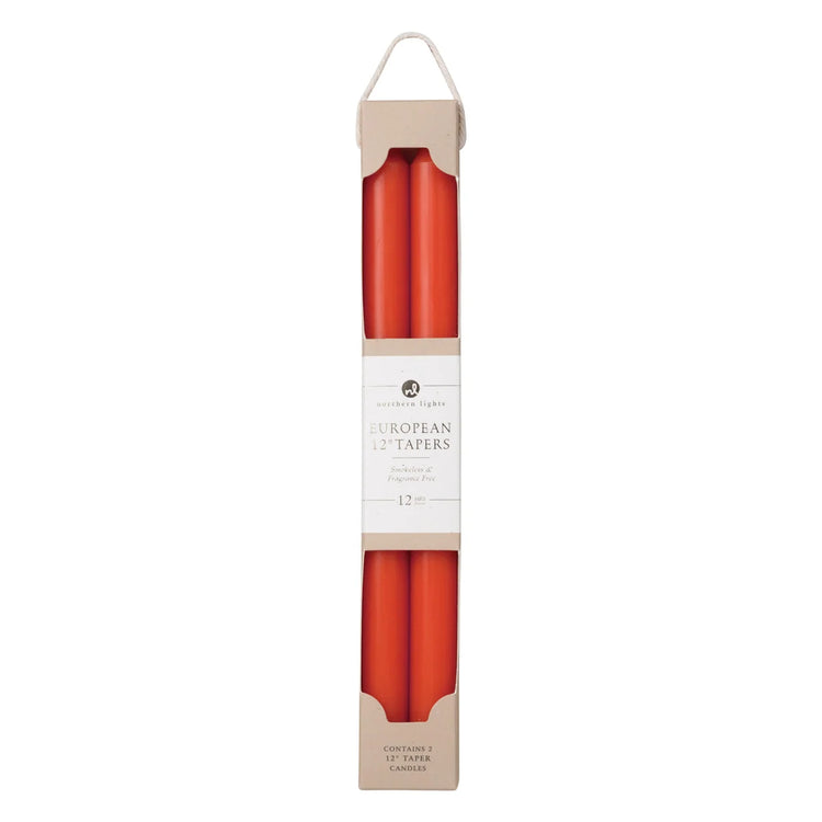 12" Taper Candles – 2 pack