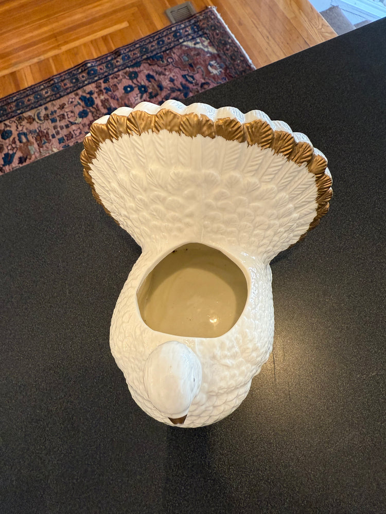 Ceramic Turkey Centerpiece