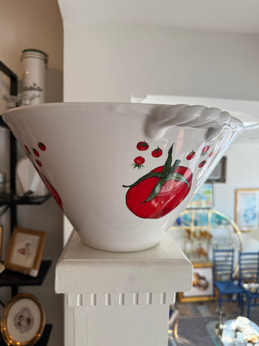 Large Tomato Serving Bowl