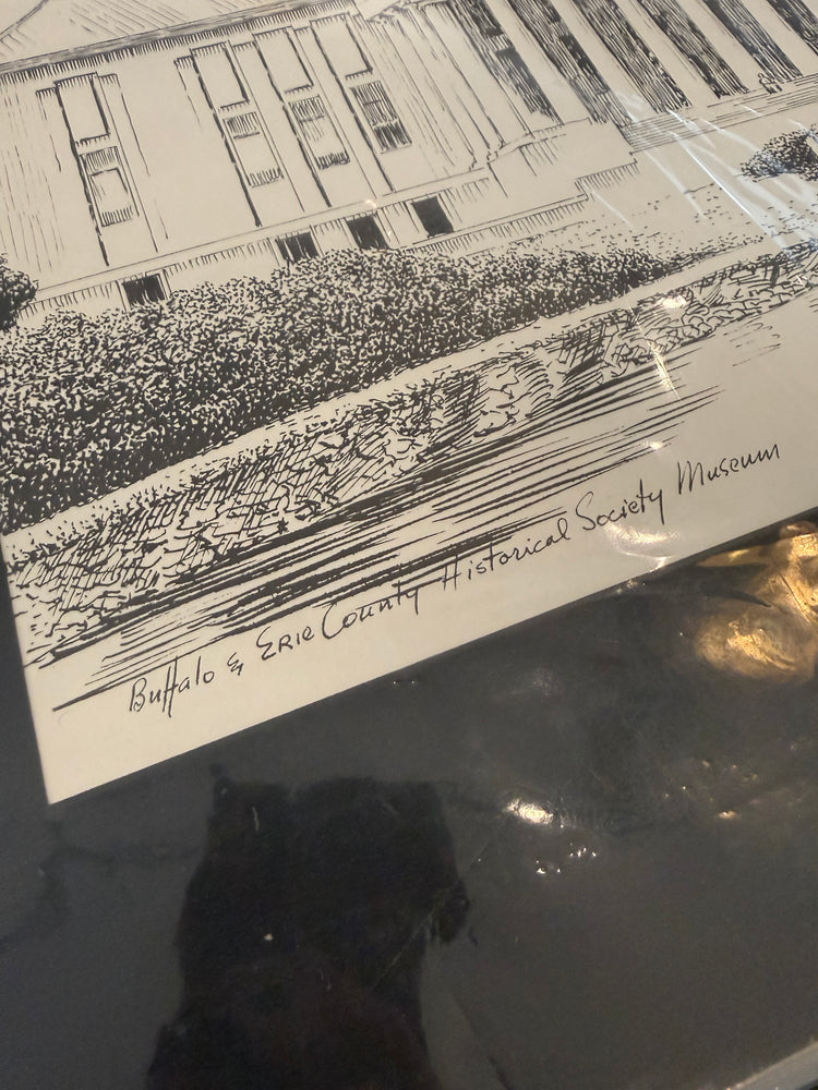 Buffalo Historical Society Lithograph