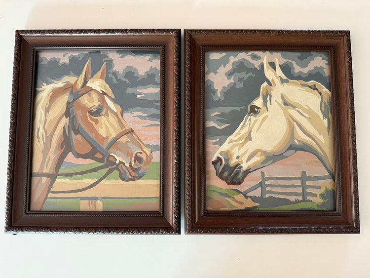 Horse Painting (white)