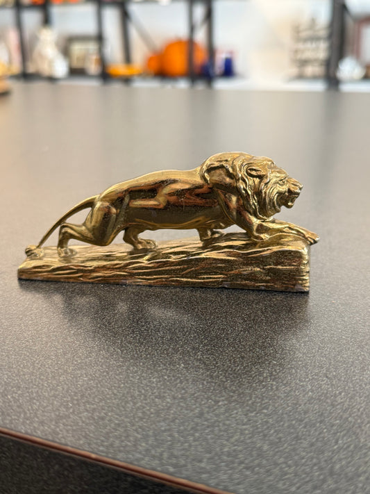 Brass plated Lion