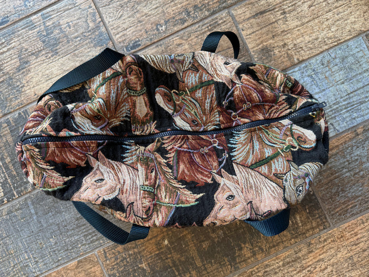 Horse Tapestry Duffle Bag