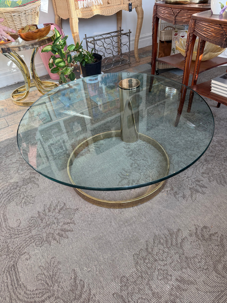Pace Collection by Leon Rosen Cantilevered Coffee Table