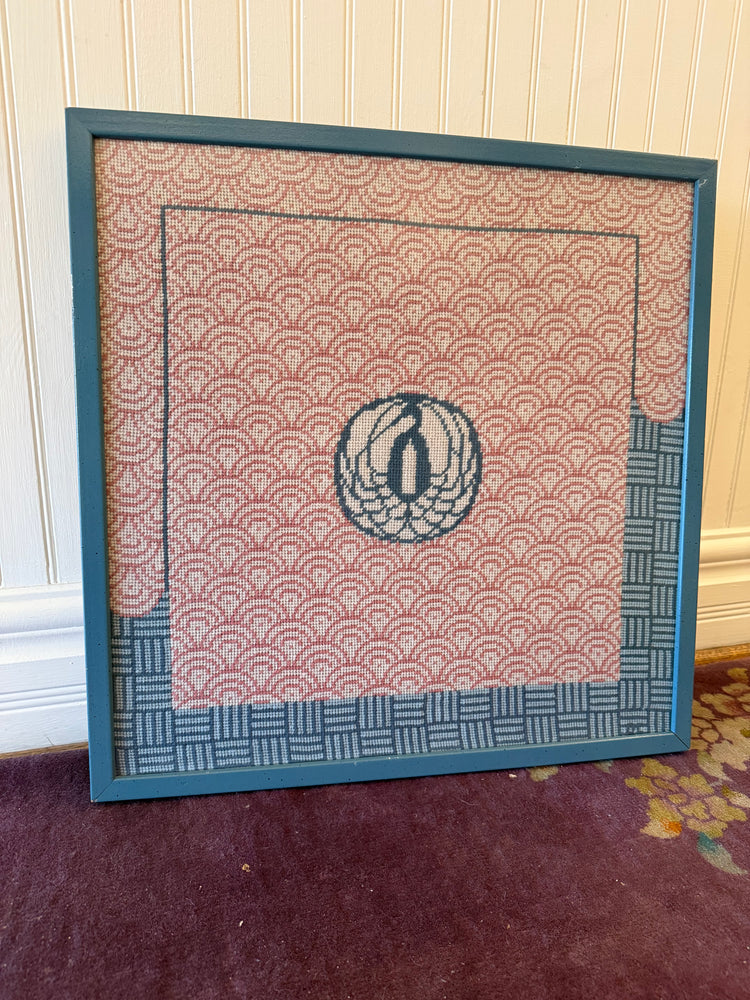 Framed Japanese Needlework